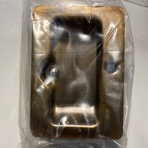 Deltana Solid Brass Antique Finish Pocket Door Pull Passage NEW